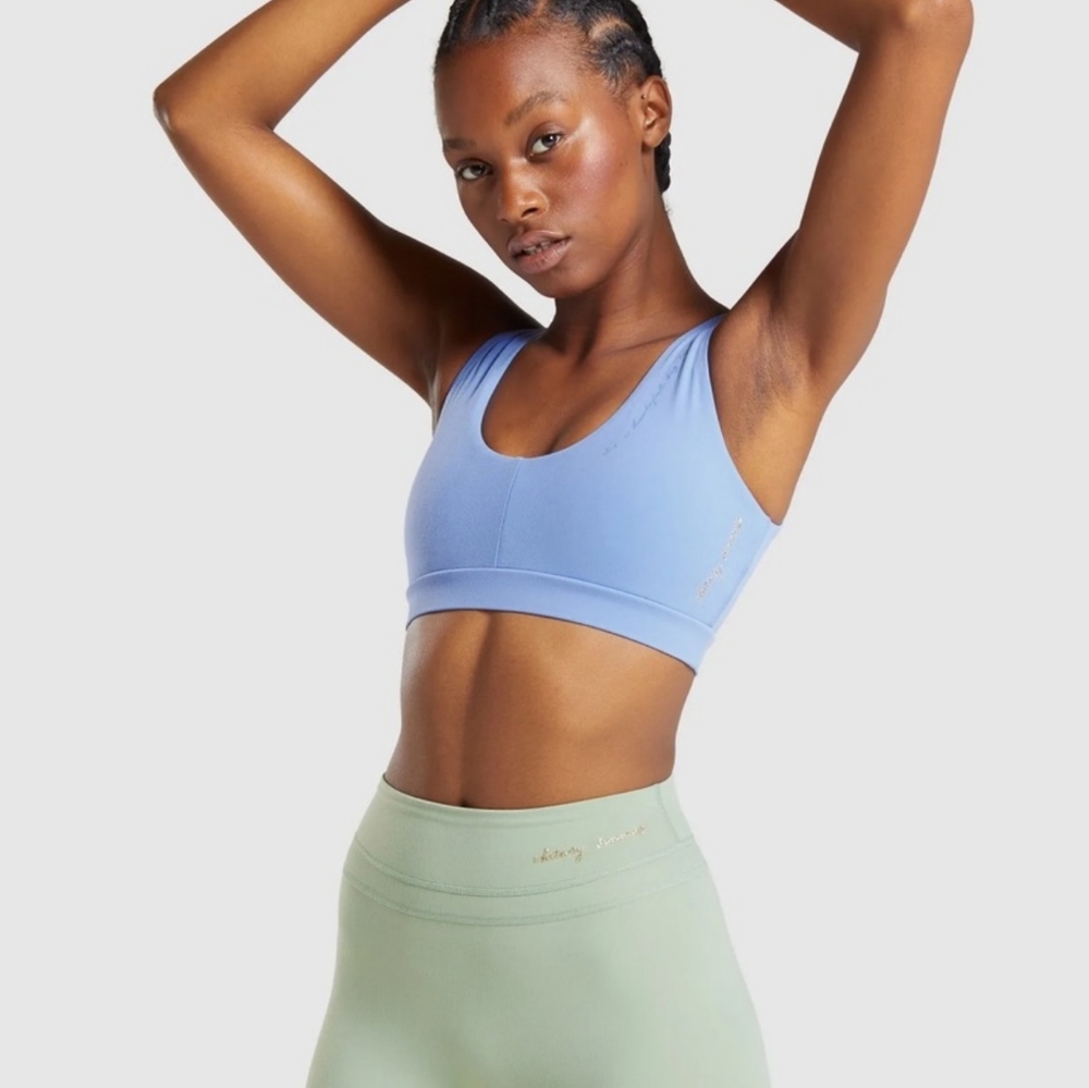 Whitney Simmons X Gymshark Sports Bra - Intense Beautiful Blue